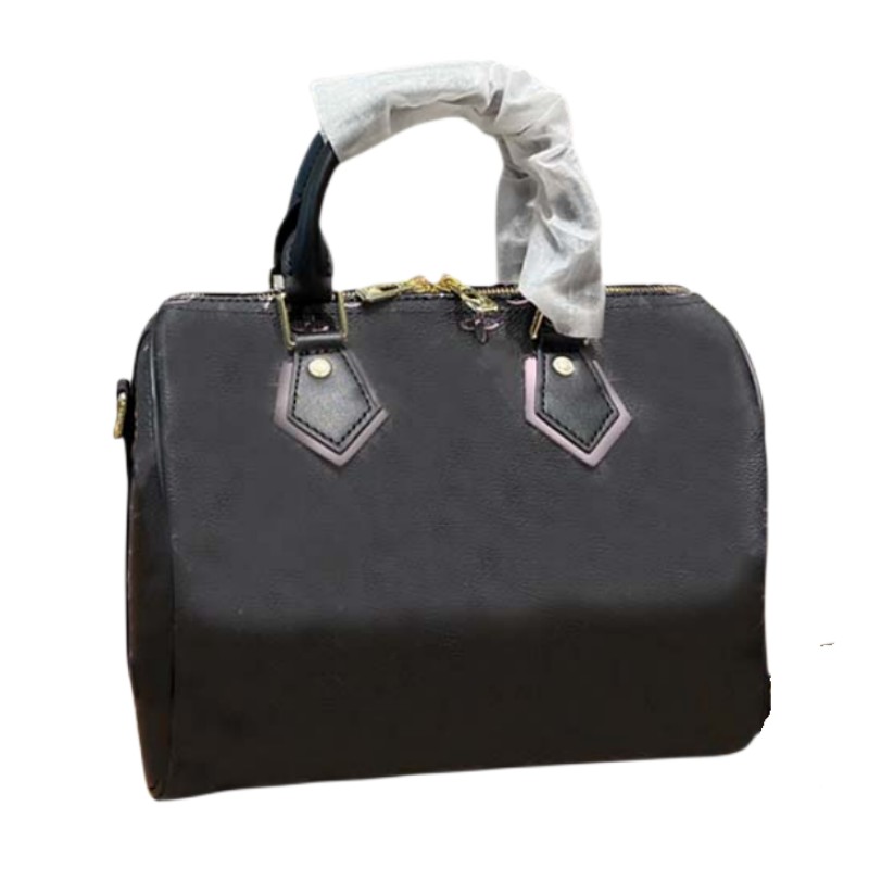 

Designers Bags women Fashion Handbags Bag with Logo Large Capacity Shoulder for Women wallets Letter Tote Bag large Capacity leather fashion designer girl handbags, Black1