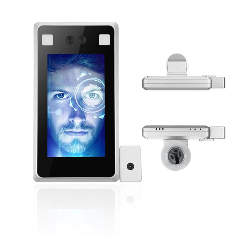 

Facial Recognition System Camera Thermal Scanner Smart Face Body Temperature Display Door Access Control