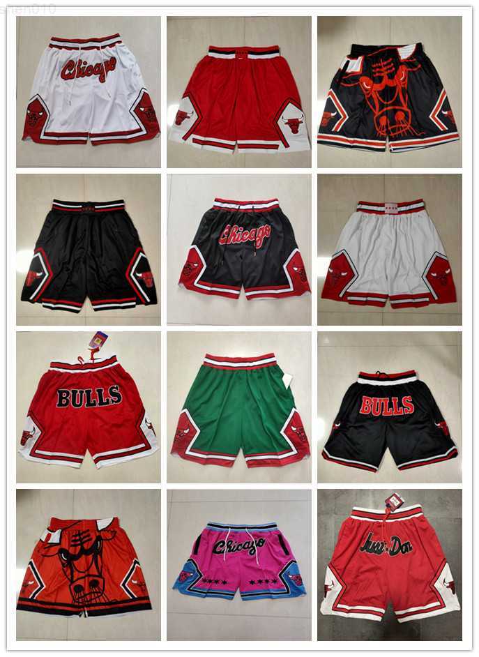 

Chicago''Bulls''men Throwback Basketball Shorts pocket Basketball Jerseys 23 Michael Jor dan 33 Scottie Pippen 91 Dennis Rodman 45, Color