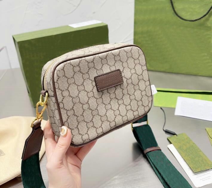 

Women designer Shoulder Bag Purse Handle Tote Bags fashion Canvas Leather Classic Letter Printed Removable Strap Flap Handbag, Khaki