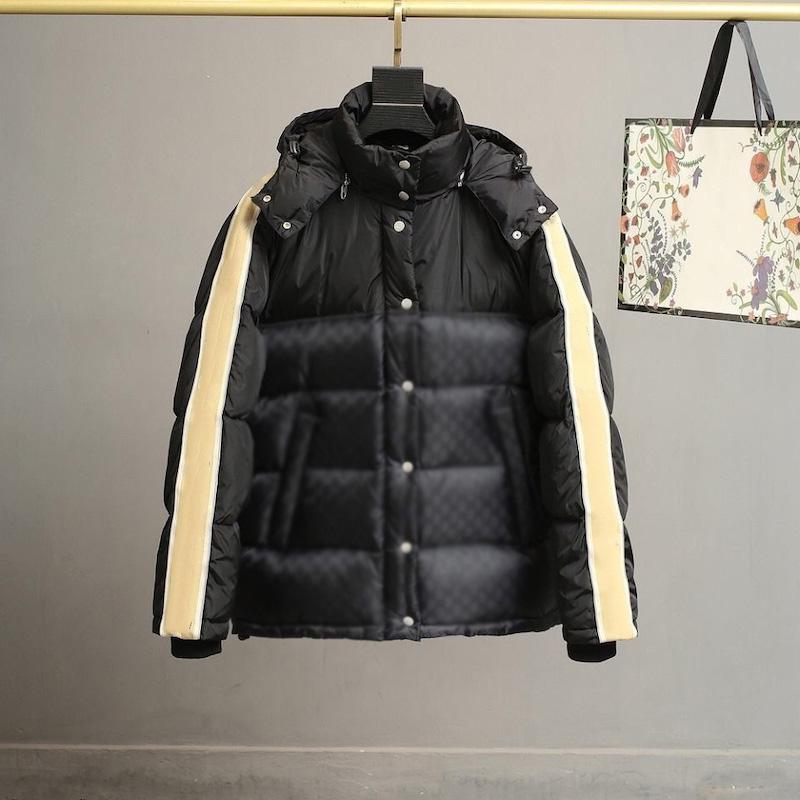 Womens Down Men's Classic Down Jacket Winter Overcoat Top Designer Parker Ladies Letter Flower Jackets Luxury Streetwear Men High Vcco