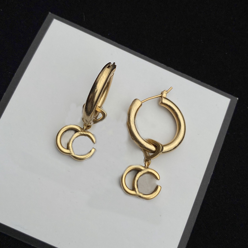 

Designer Gold Earrings Stud For Womens Pendants Earring Jewelry Fashion Ear Studs g Hoop Earring Woman Designers Earrings 2302114D