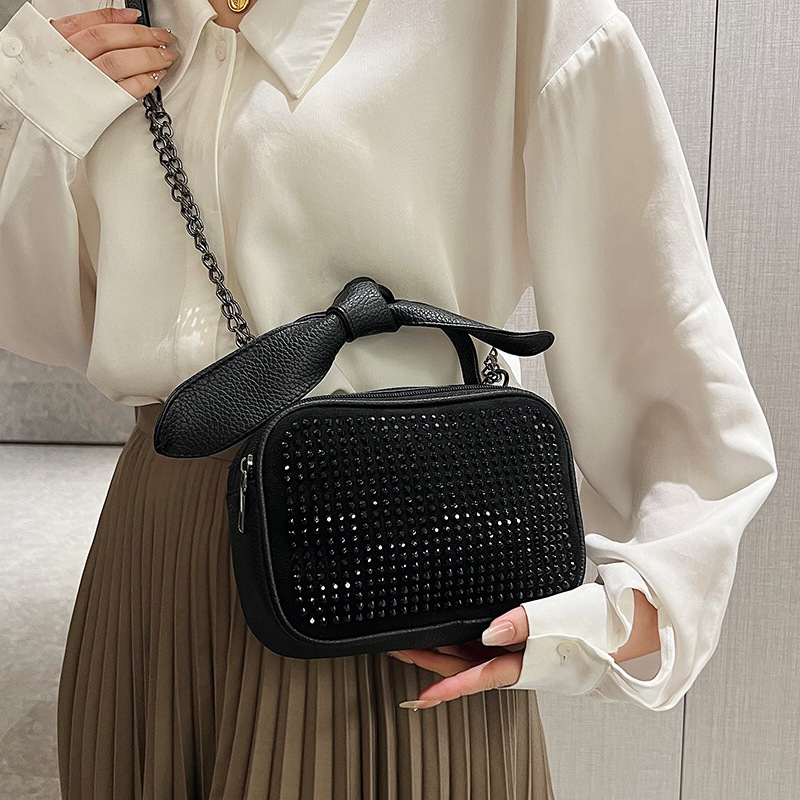 

Women Inclined Shoulder Bags Fashion casual Womens Bag Small Handbag Totes High-capacity PU leather Large volume wholesale Girl Mobile Phone Bag Black 2786, White