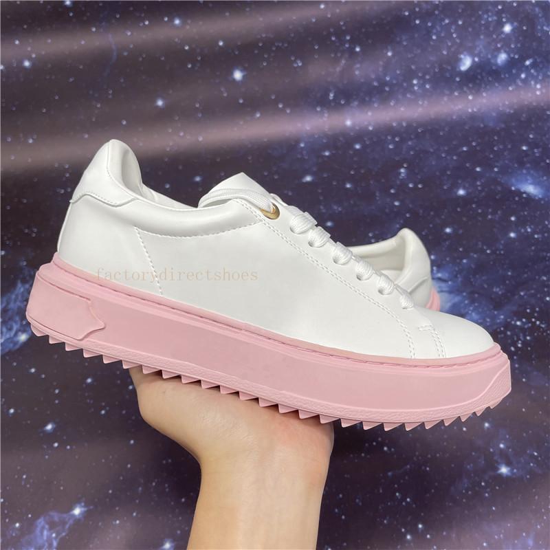 

Lvity 2021 womens casual shoes time out crystal sneaker Luxucy university blue pink white orange fashion wo Bvtc, 04# white orange