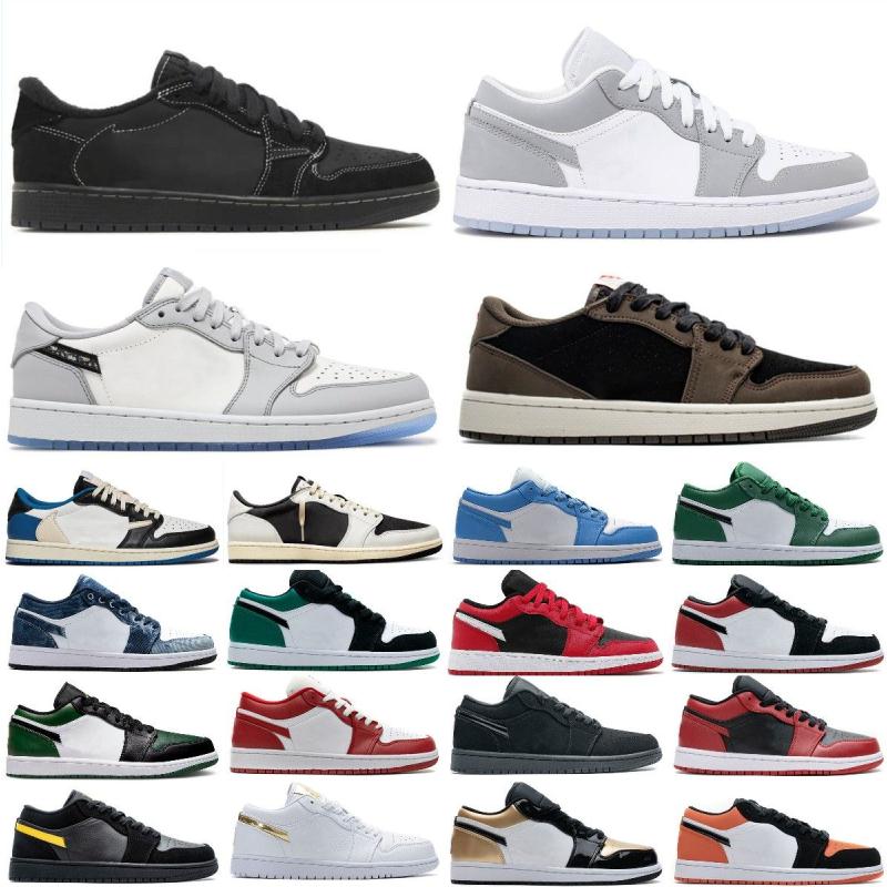 

Boots NEW Fashion Jumpman 1 Low Basketball Shoes 1s Reverse Mocha Black Phantom Voodoo Fragment Cactus Jack Lows Panda UNC Tear Away Si Xpaw, L013