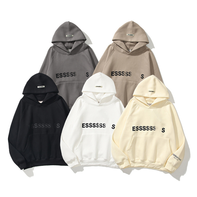 Sweat-shirts de luxe pour hommes Designers Sweat à capuche Ess EssentialHoodies Survêtements Lettre Sweats à capuche Hommes Femmes Sportswear Pan