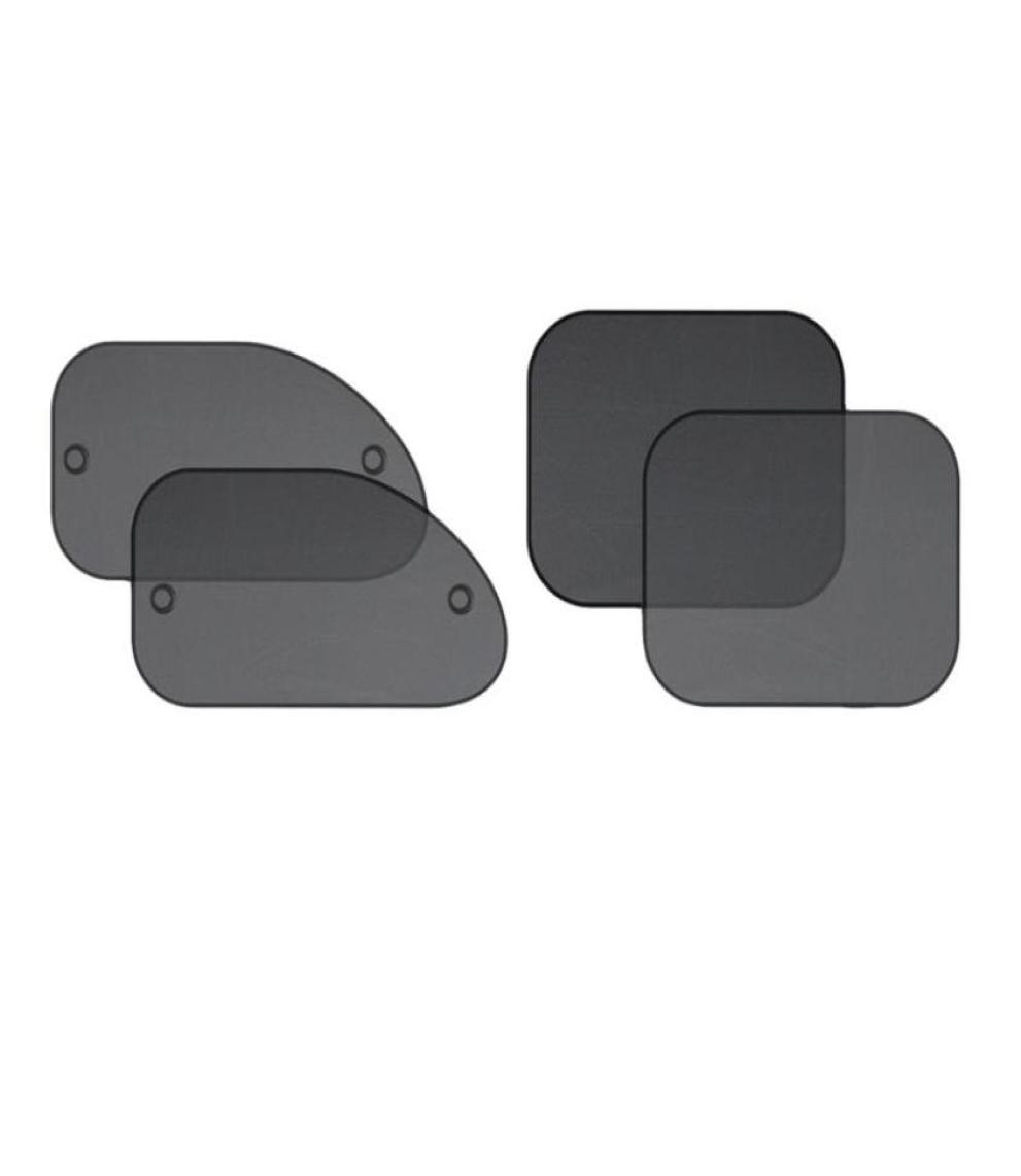 

Car Sunshade 1 Set 4pcs Universal Window Sun Shade UV Rays Protector Black7664465