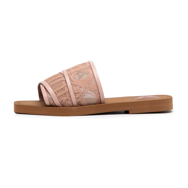 

Woody Flat Mules Slides Sandals Men Women Slippers Canvas Square Toe Lace Embroidery Snake Mens Summer Sandal Fashion Beach Shoes Outdoor, Item #7