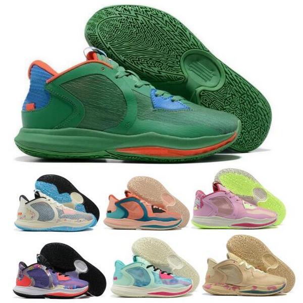 

Kyrie Low 5 Basketball Shoes Men White Effect Nets Community Madder Root EYBL Dominoes Butterfly 2023 Classic Man Trainers Sneakers, Pink