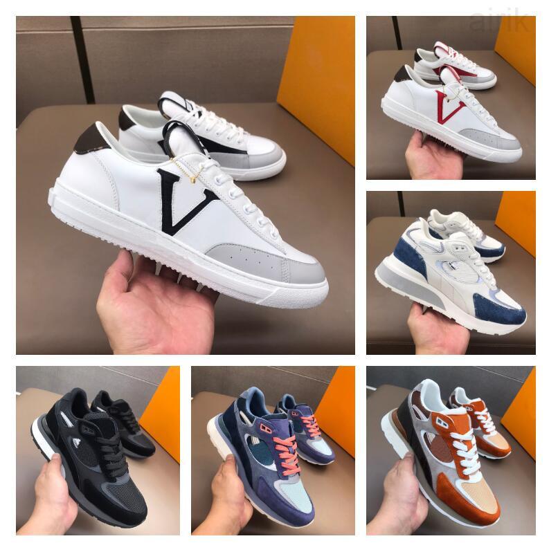

CHARLIE Lvity RUN AWAY luxurious designer shoes Calfskin Top quality canvas Casual mens yOaw, Color 1