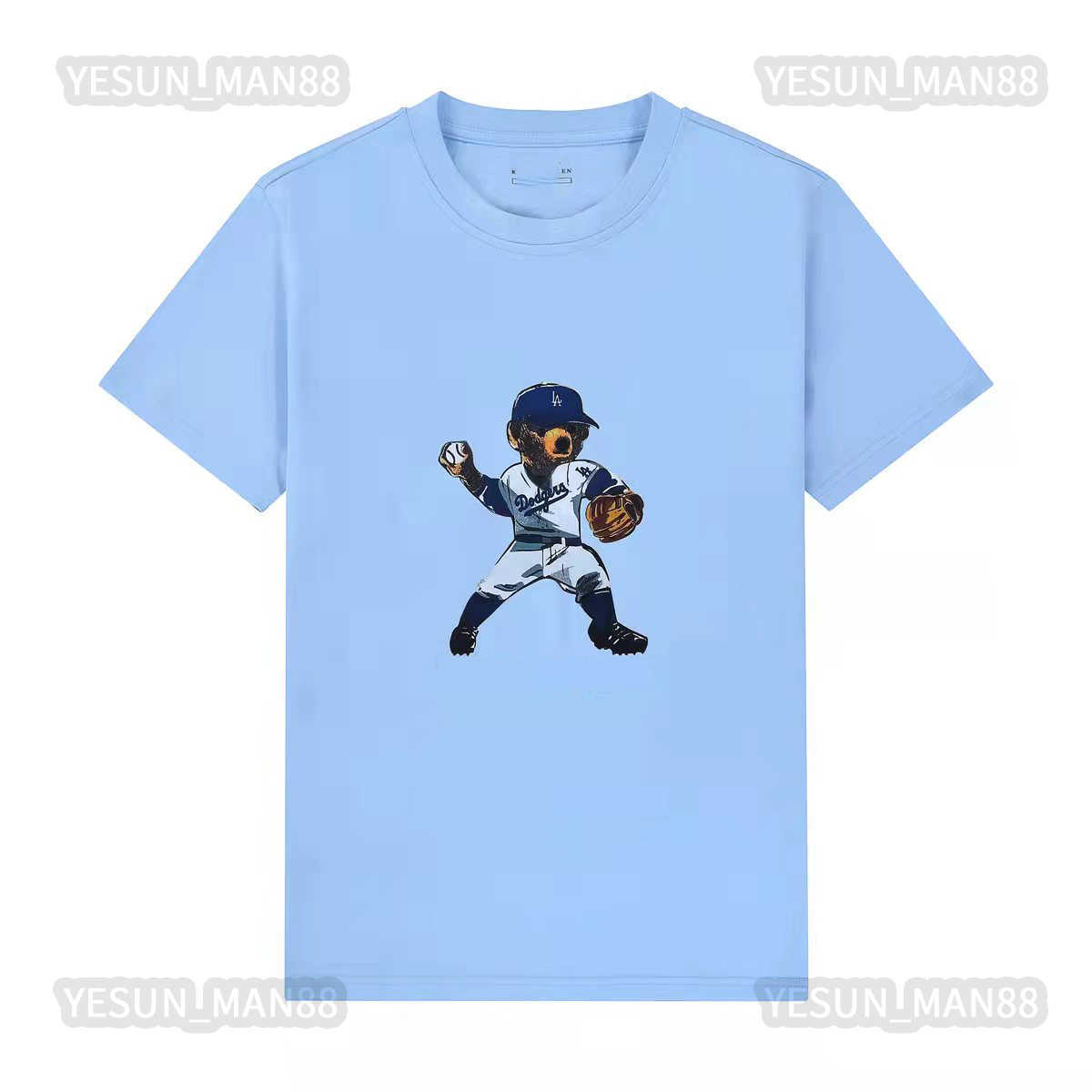 

Designer Luxury ralphs polos Classic T Shirt Chest RL Big Bear Logo Printed Mens And Womens Top Summer Breathable Cotton Loose Tees