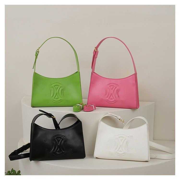 

Designer Shoulder bag Crossbody bag Factory Direct Sale New Brand Ladies Bags Wholesale Arc De Armpit 2023 Handbag Fashion Versatile Single Shoulder Lisa Same, Black7