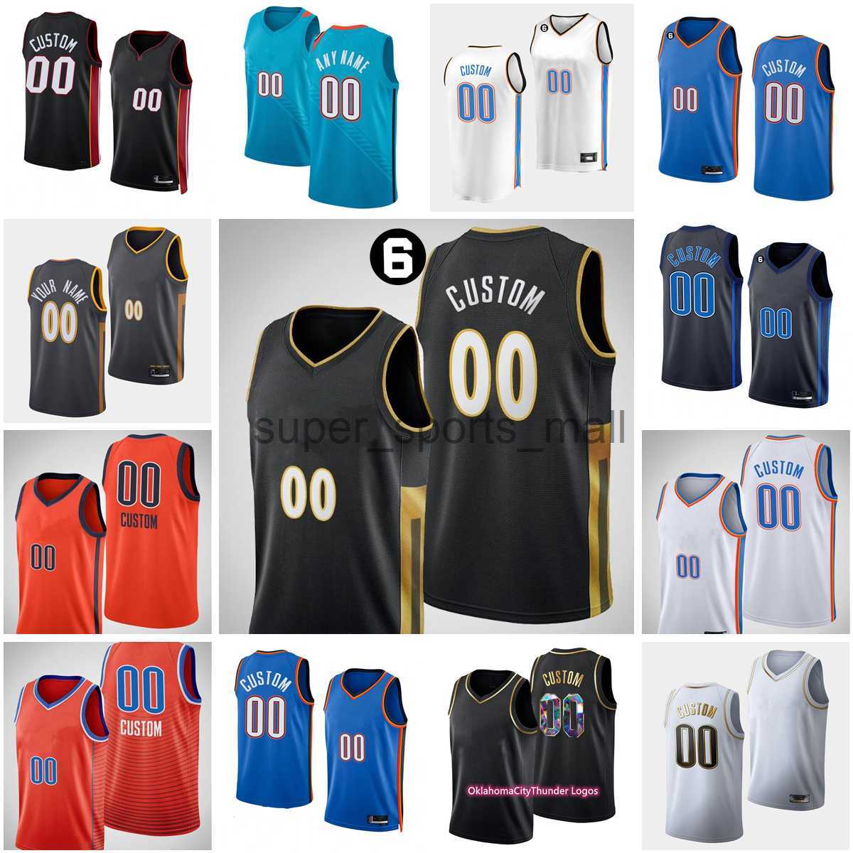 

Custom Printed 2022-23 New Basketball Jerseys Dario 3 Josh Saric 2 Shai Giddey Gilgeous-Alexander 17 Aleksej 23 Tre Pokusevski Mann Dieng Wiggins Waters III Jackson