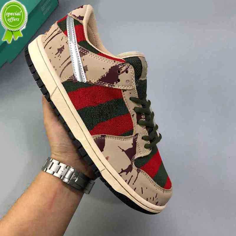 

TOP OG Pro Freddy Krueger dunks with boxes runong shoes Degrees Mesh Green Men Women Running Shoes Cement Black Grey Red Fire Designer Sport