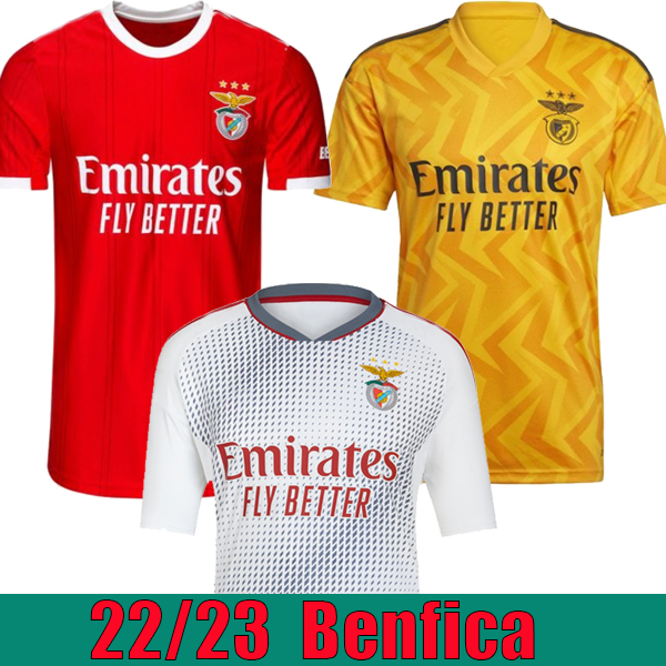 

22 23 Benfica soccer jerseys SEFEROVIC WALDSCHMIDT EVERTON PIZZI RAFA G.RAMOS, Home