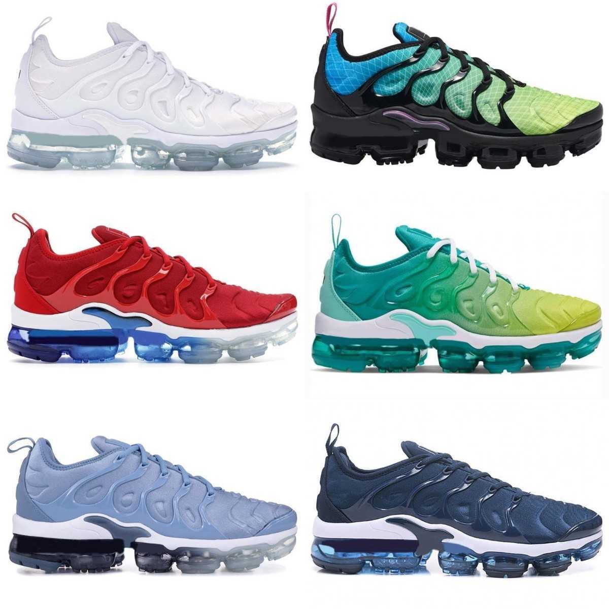 

Running Shoes Tn Plus Men Women Airs Cushion Vapores Triple Trainer Black Red Blue Royal Volt Griffey Bubblegum Psychic Pink Designer Sports Sneakers S01, Men women a09