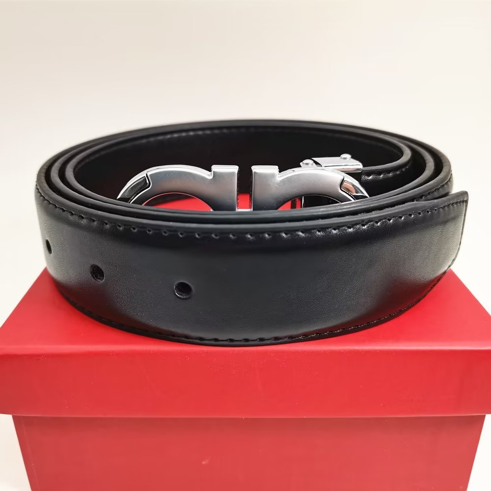 

2023 Fashion buckle leather belt width 40mm 12 high-quality WITH box designer men's and women's brand belt AAA8487, Multi