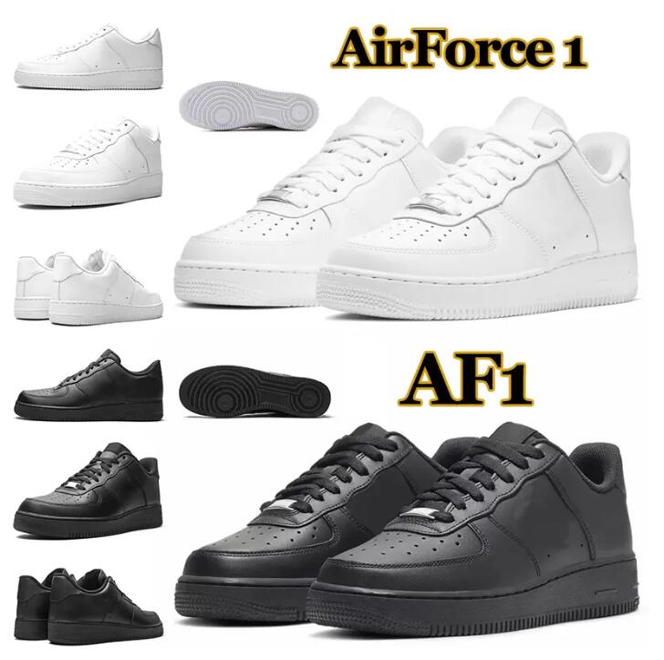 

2023 Designers Outdoor FORCEs Mens Low Skateboard Shoes Discount One Unisex 1 07 Knit Euro Airs Wheat Women All Black Triple White Casual Sports Sneakers