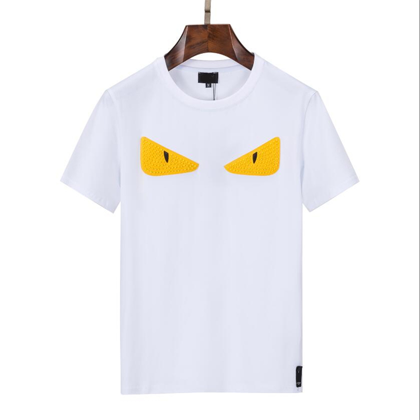 

Mens T Shirts Designer Man Tshirts Shorts Tees Summer Breathable Tops Unisex Shirt With Budge Letters Design Short Sleeves Size M-3XL#38, White