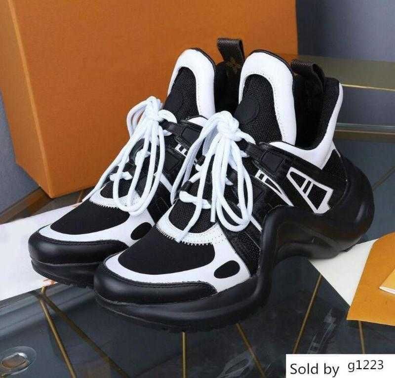 

Shoes Lvity Archlight Sneaker Luxurious Designer Mens Casual Women Newest Light Weight Mixed Colors Trainer SoHG