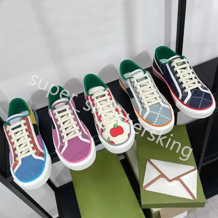 

With Box Designer Sneakers GGity Shoes Top Tennis Shoes 1977 Designer Sneaker G Series Men Women High Low Top Casual Shoe Red Black Outdo TU