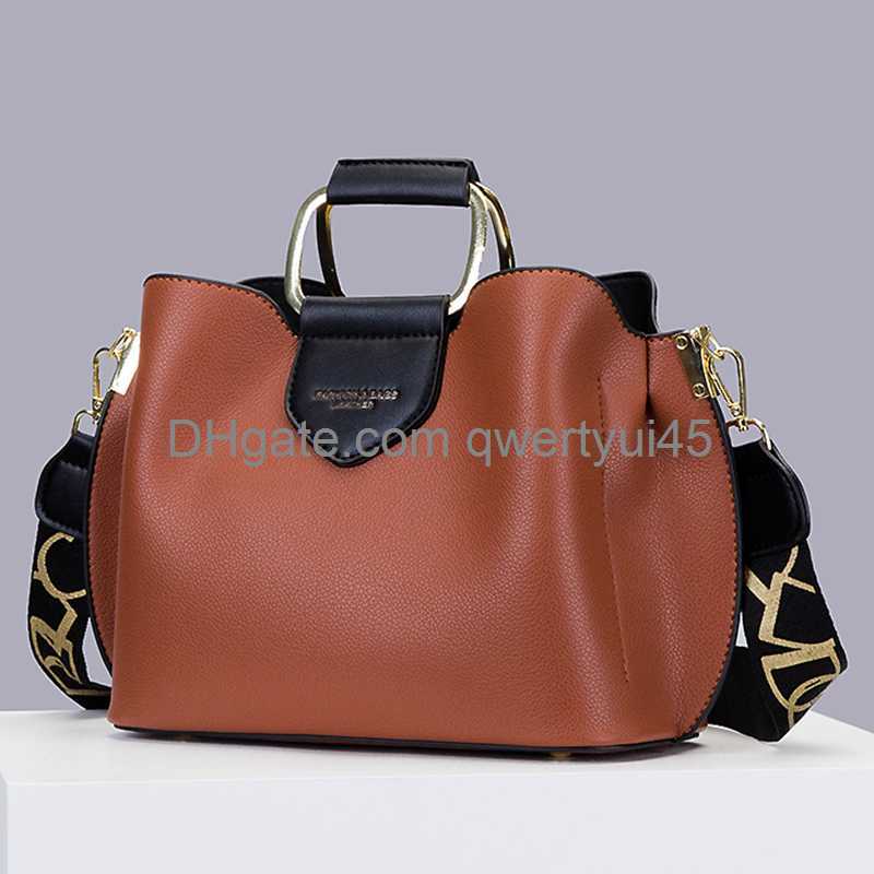 

Totes Women's High Quality PU Leather Crossbody Bags Winter Ladies Luxury Shoulder Bag Fashion Classic Design Handbags and Purses 021323H, Black