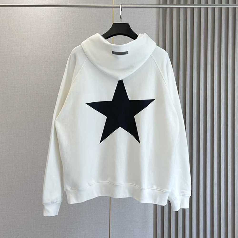 

Mens Designer Hoodie Sweatshirts Hoodies Ess 1977 on Front Hooded for Man Women Fog God of Fear Multi Thread Flocking 1977 High Streetwtjdf5m4, 01 brown