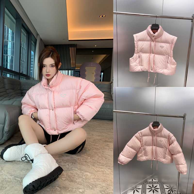 

Women' Down Parkas Womens down jackets Winter coats Jacket Parka Removable sleeves Vest Quality Feather Ladies Keep warm short coat Hooded Thicken Windproof KEYI, Post