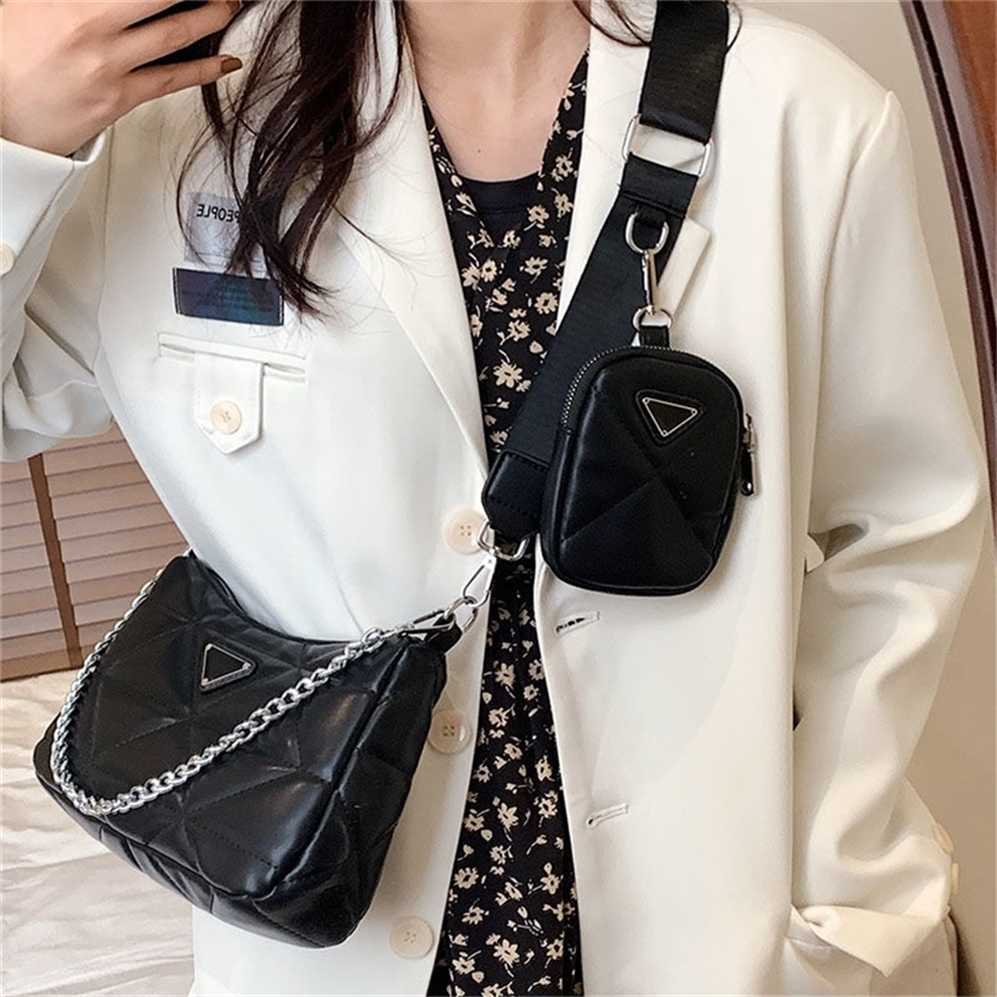 

80% Off bags Outlet Store Handbag women's bags can be customized and mixed batches armpit ins super fire sales, Black