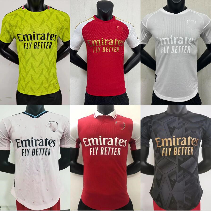 

Player version 22/23 Gunners G.JESUS Soccer jerseys 2022 2023 ARsen THOMAS PEPE NKETIAH TIERNEY SMITH ROWE Shirt TIERNEY ODEGAARD WHITE SAKA Football Uniforms