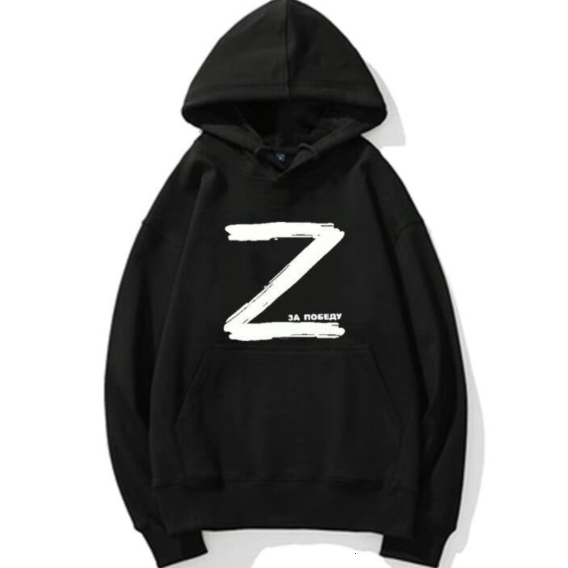 

Men s Hoodies Sweatshirts 2023 Autumn Winter Russian Z Men Fleece Hooded Streetwear Pullover Sweatshirt Fashion Hoodie Casual hip hop Man Tracksuit l230213, Z white