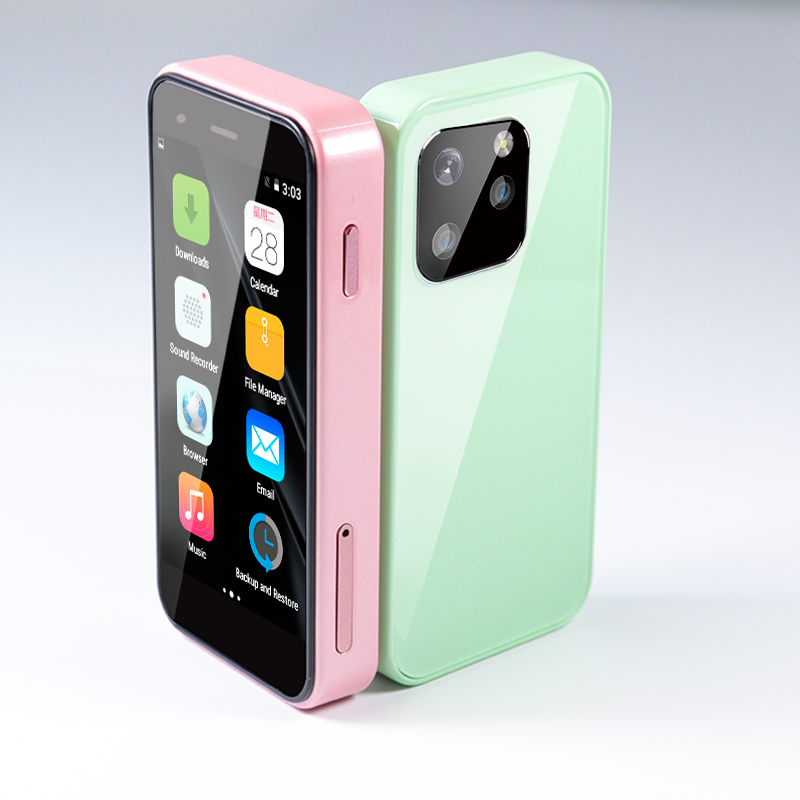 

Happyhere H7 small Android mobile phone 2023 cheap new mini Smartphone GSM WCDMA 3G celulares RAM 1GB ROM 8GB Mobile Phones, Green