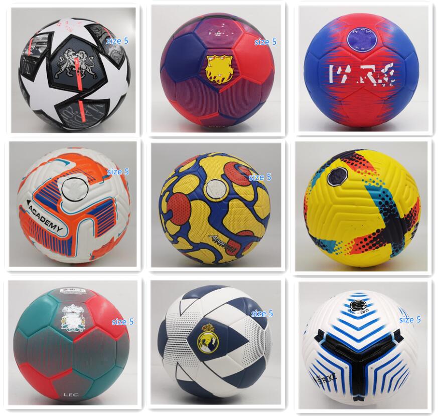 

football mom shirts 22 23 New Balls 2022 soccer Ball  high-grade nice match football Ship the balls without air, A size 5