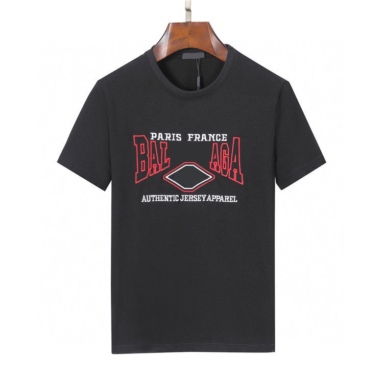 

Men's Plus Tees Polos Round neck embroidered and printed polar style summer wear with street pure cotton T-Shirts aq1