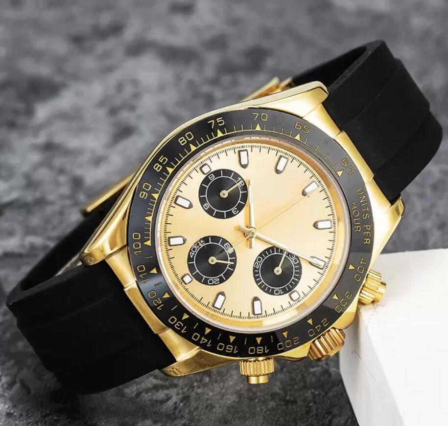 

mens watches Japan VK Automatic mechanical movement watch full stainless steel Sapphire glass 5ATM waterproof super luminous 41mm de luxe wristwatches, Color 7