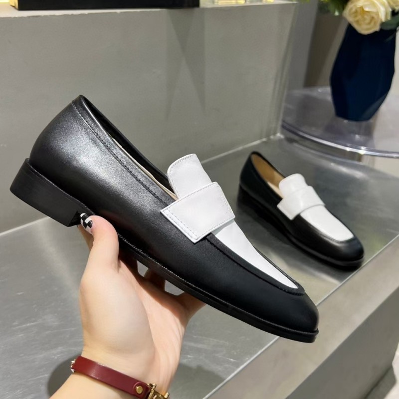 

and Fashion Autumn Spring Shoes Women's Cool Leather Women's Round Head Rivet Thin Low Heels Work Wedding Dress Show Dance Design Women's, As pic
