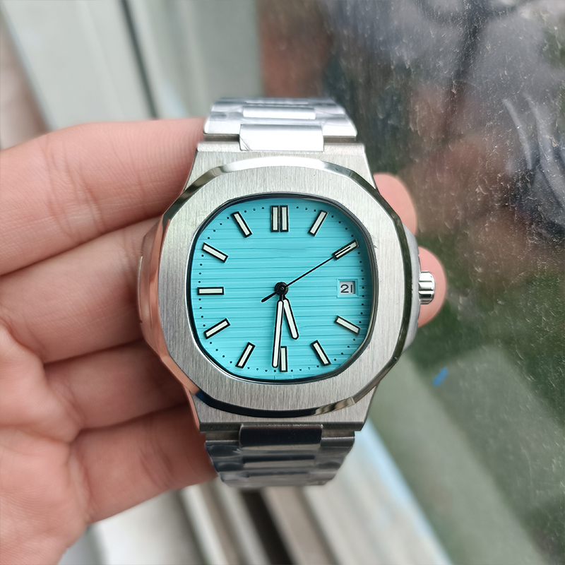 

elegant movement men's watches High luxury parrot 40mm automatic transparent mechanical folding buckle sports pate Watch Designer Wristwatches Montre De Luxe