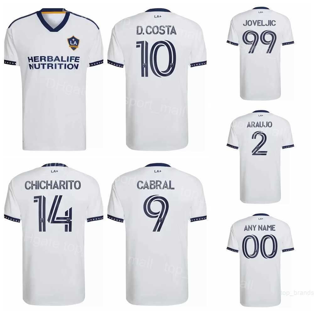 22/23 MLS Soccer LA Los Angeles Galaxy Jerseys 14 Chicharito 26 ALVAREZ 10 COSTA 4 COULIBALY 99 JOVELJIC 44 EDWARDS 1 BOND 6 RAVELOSON 2 ARAUJO 9