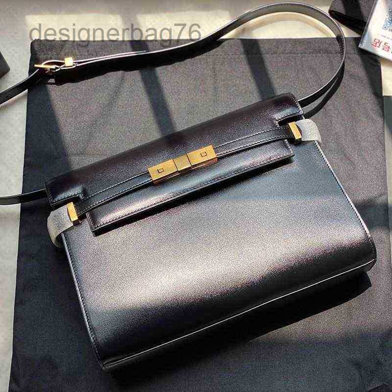 

outlet Handbag Paris Designer Brand Fashion Chain Hands Tassel Shoulder Bag Siant Lourent Manhattan Niki Women's Trendy Leather Retro Versatile Lady F0JH, Black