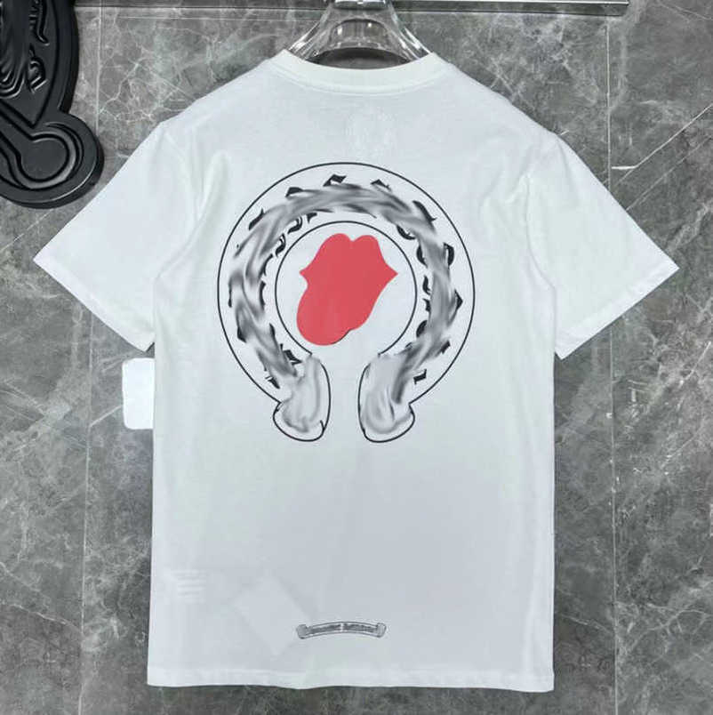 

Luxury Men' Fashion Brand t Shirt Tops Tees Men Women Sanskrit Letter Couple T-shirt Sweatshirt Horseshoe Flower Short Sleeve Polos Cross Unisex Tee Tshirts Q7fl, 19