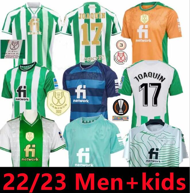 

22 23 Betis soccer Jerseys JOAQUIN Loren 2022 2023 Football Shirts BOUDEBOUZ BARTRA JUANMI Special Training suit B.Iglesias Edition Fekir Canales, Adult