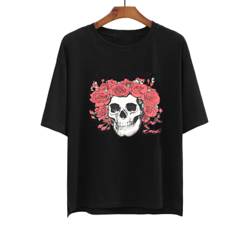 

Mens casual t shirt Designers Men S Clothing black white tees Short Sleeve women's printed Hip Hop Streetwear tshirts FXOA, #1