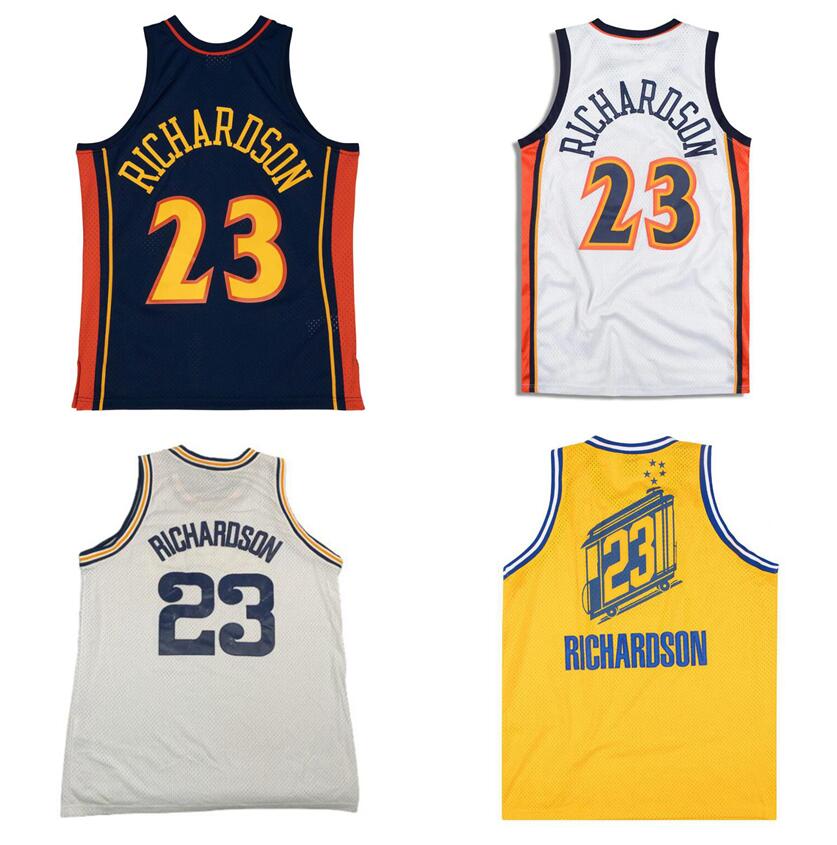 

Stitched Jason Richardson basketball Jersey S-6XL Mitchell & Ness 2002-03 Mesh Hardwoods Classics retro version Men Women Youth jerseys, Stitched jersey