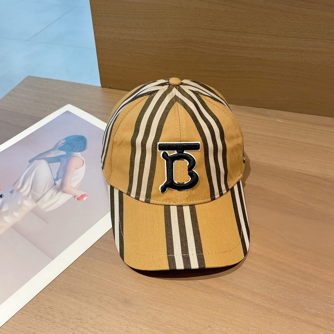 

casquette Classic striped elements Designers hat luxury Baseball cap Street Caps Fashion Baseball Women and Men sunshade Cap Sports Ball Caps Outdoor Travel nice, Khaki