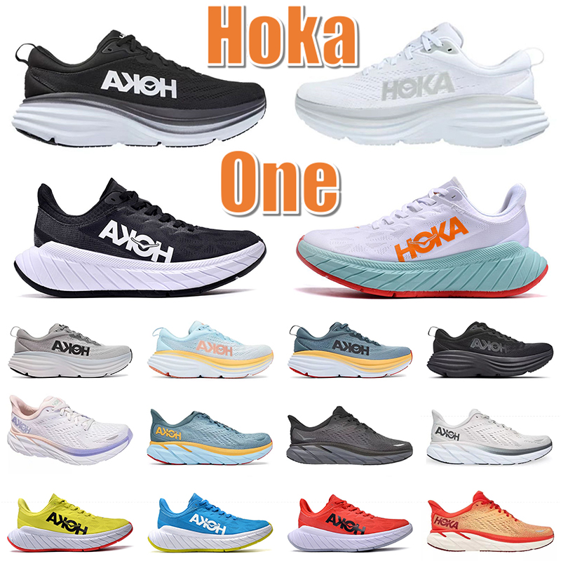 

With Box Hoka One Men Women Casual Shoes Hokas Carbon X2 Bondi 8 Clifton Sports Sneakers Kawana Challenger ATR 6 training Mens Outdoor Trainers Jogging Designer S, 33