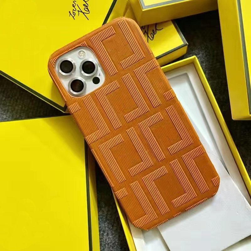 

Deluxe designer phone case 11 11 pro/max 12 12 promax 13 13 promax 14 pro/max fashion trend double F anti-drop phone case, Pink