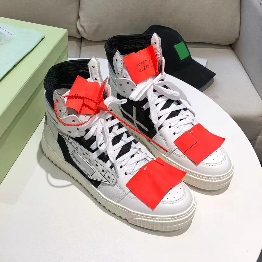

HighTop Designer Luxury Off Casual Shoes Off Court 3.0 Sample White Court High Tops Sneaker sneakers With Original Box