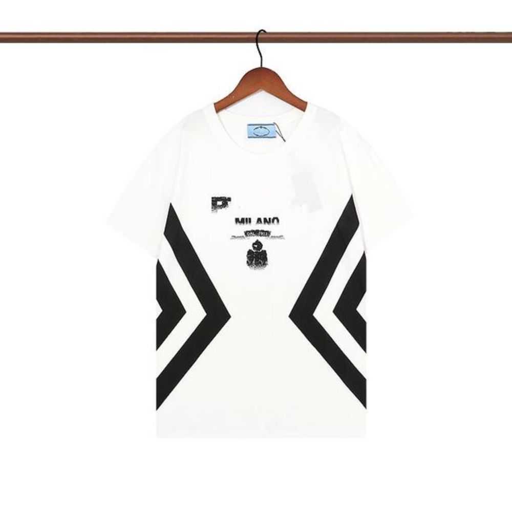 

T-shirt Summer Mens Womens Luxury Short Sleeves Fashion Tee Pure Cotton High Quality Shirts Leisure Classic Pattern Size -xxlcjkh, No.1