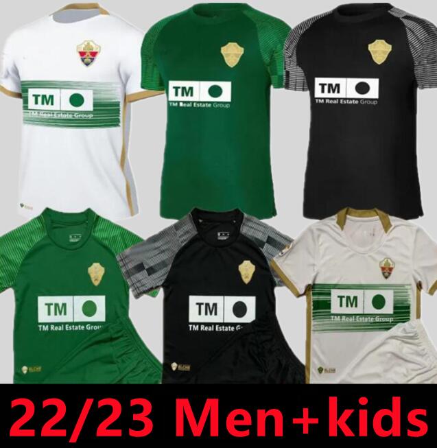 

22-23 Elche CF soccer jerseys 100th RAUL GUTI LUCAS Boye Ivan Marcon Benedetto Pastore football shirt 2022-2023 camisetas de futbol Pere Milla Men Kids Kits sock sets