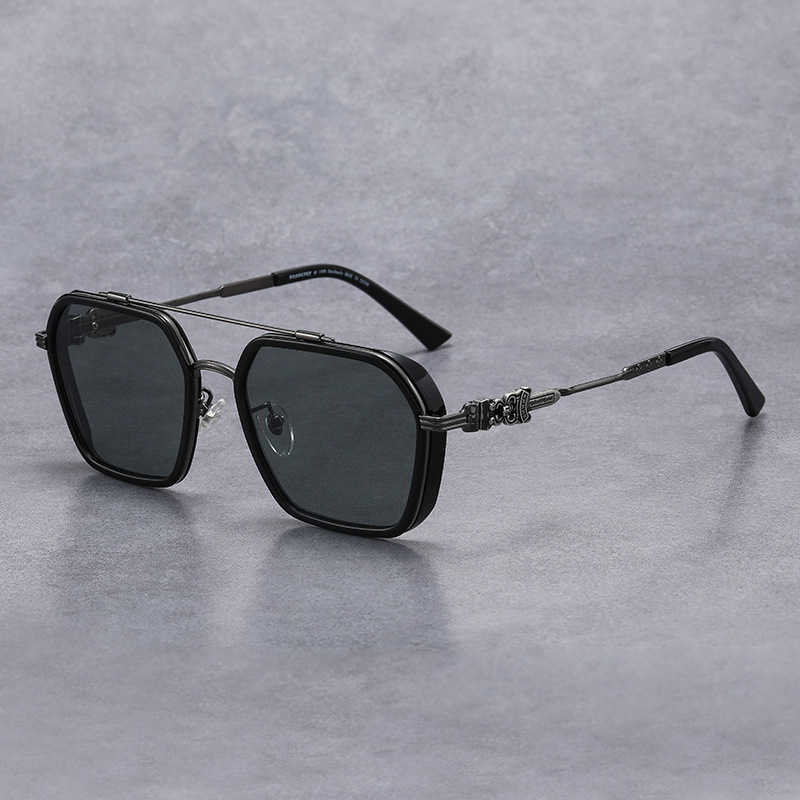 

Designer Ch Sunglasses Frames Heart Fashion Men's Myopic Double Pure Titanium Chromes Women Glasses Luxury Anti Blue Light Spectacles Cross Eyeglasses Ic3m